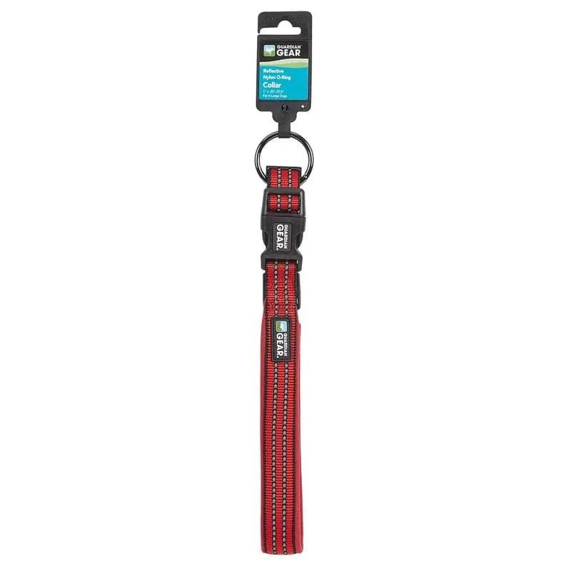 GG Reflect Nylon O-Ring Collar L Red - Pawtastic Pet Supplies