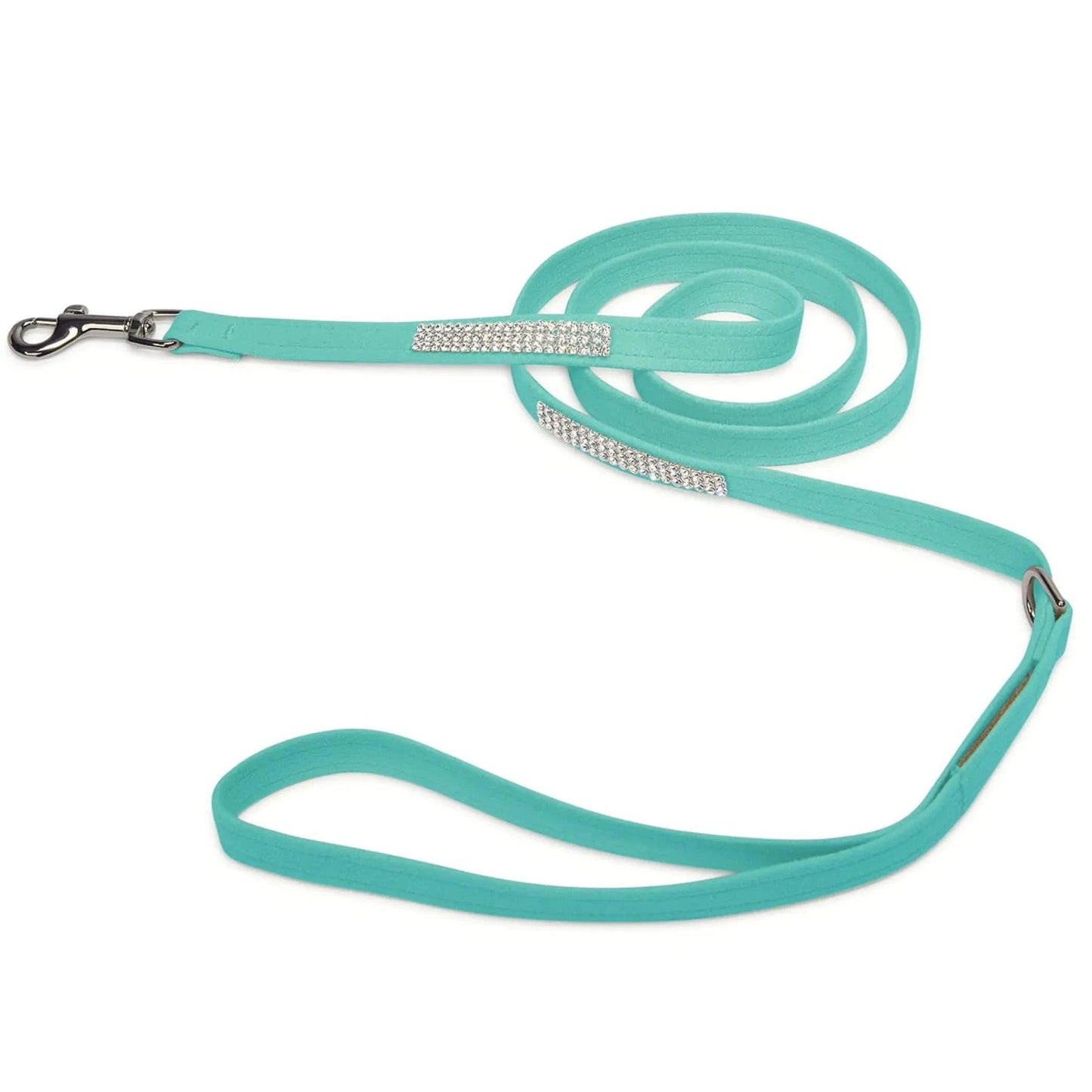 Susan Lanci Designs 3 Row Giltmore Crystals Leash - Pawtastic Pet Supplies