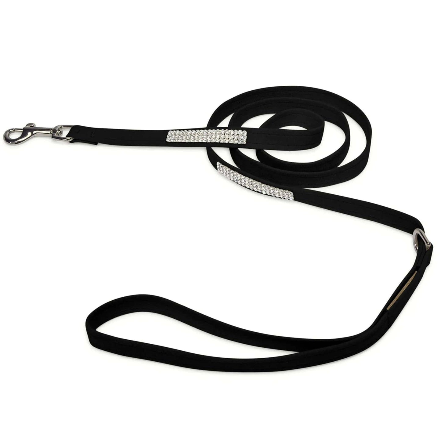 Susan Lanci Designs 3 Row Giltmore Crystals Leash - Pawtastic Pet Supplies