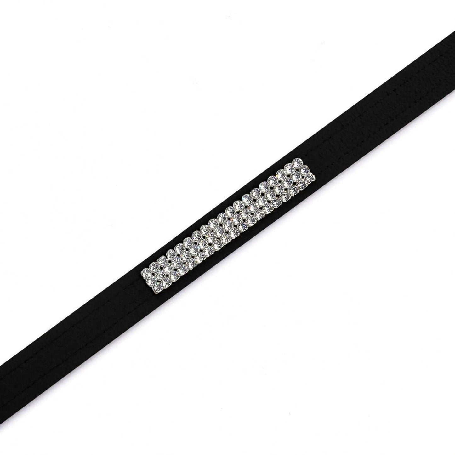 Susan Lanci Designs 3 Row Giltmore Crystals Leash - Pawtastic Pet Supplies