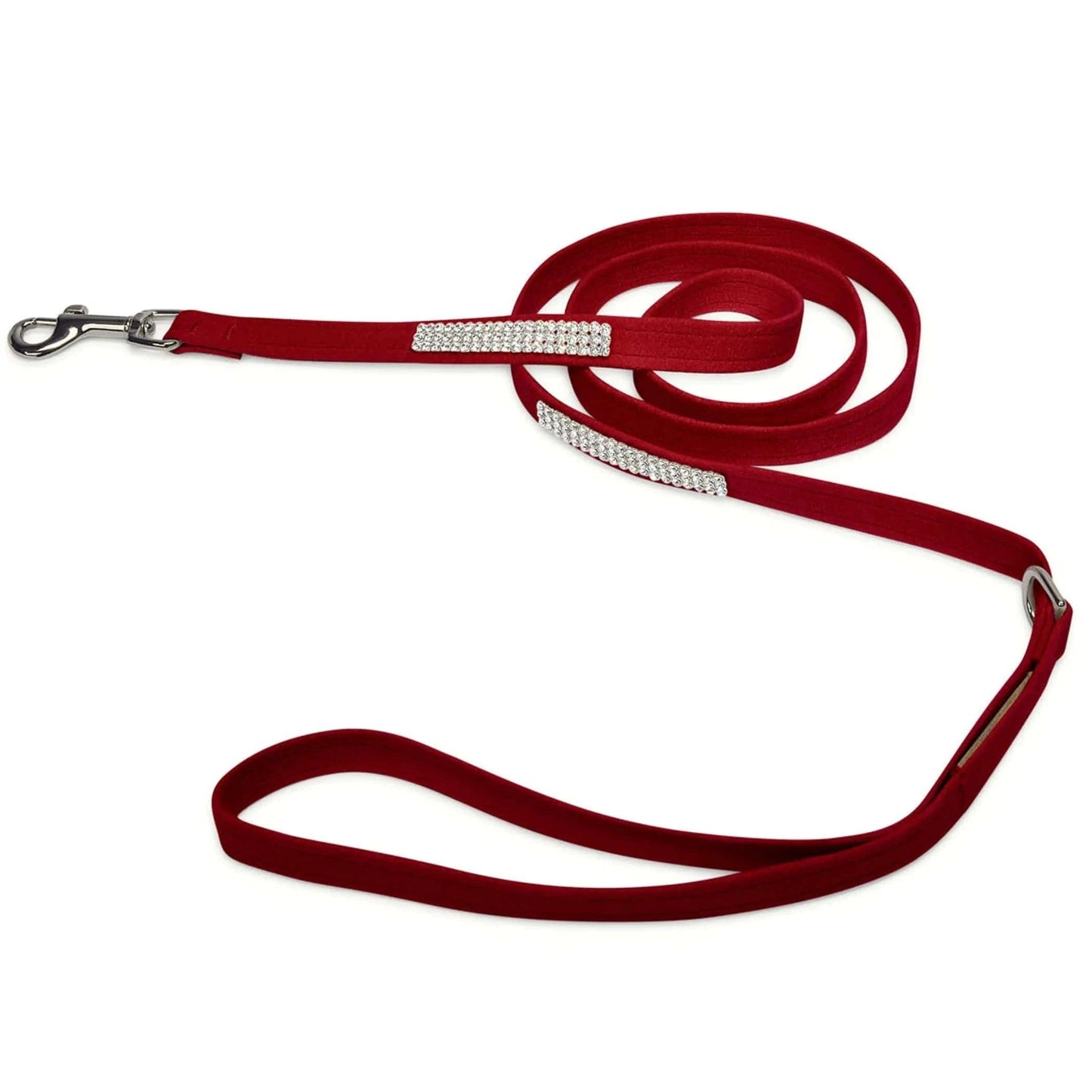 Susan Lanci Designs 3 Row Giltmore Crystals Leash - Pawtastic Pet Supplies