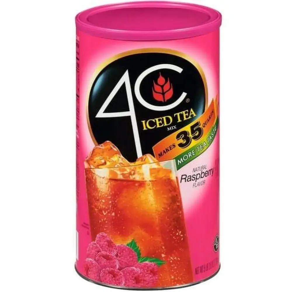 20 Packs 35 QT Raspberry Iced Tea Mix (82.6 Oz./Pack)