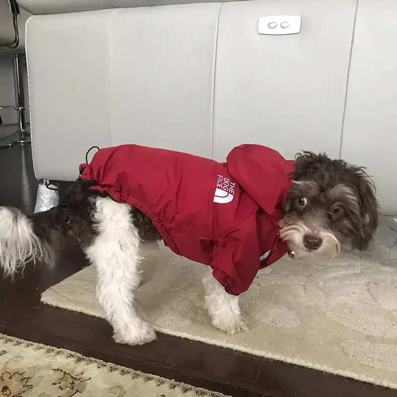 North Face Waterproof Reflective Pet Coat for Small Medium Dogs