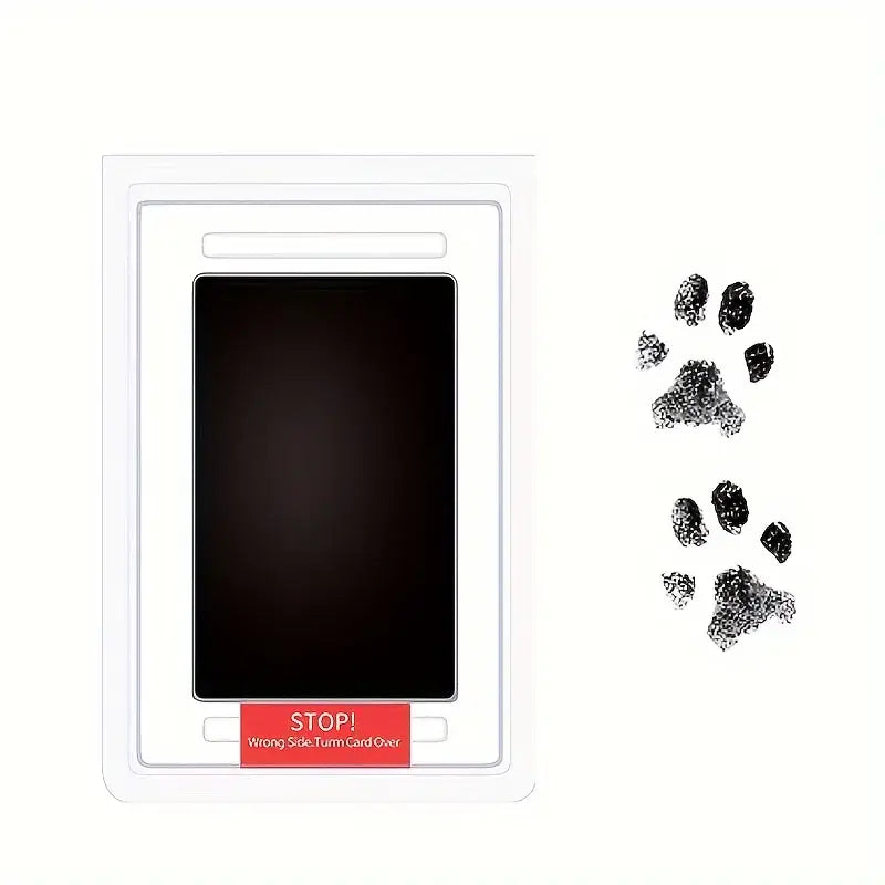 Touchless Ink Pad for Pet Paw Print and Footprint Impressions