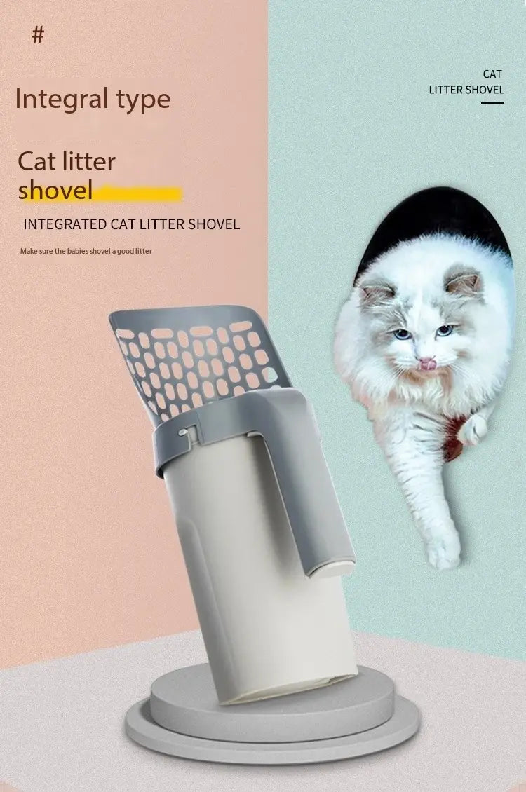 Pawtastic Cat Litter Shovel Scoop with Strainer for Easy Cleaning