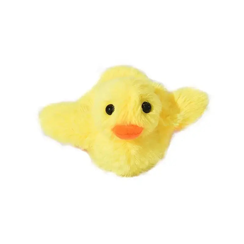 Flapping Duck Cat Toys Interactive Electric Bird Toys Washable Cat Plush Toys with Vibration Sensor Cats Game Toys