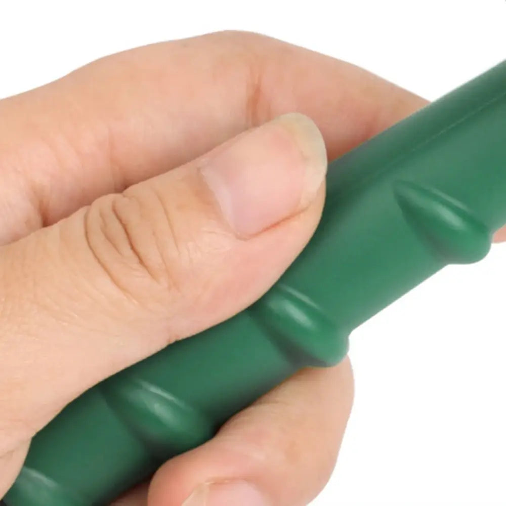 Green Extra Long Pin Slicker Brush for Large Dogs