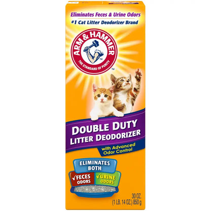 Cat Litter Deodorizer Double Duty, 30 Oz