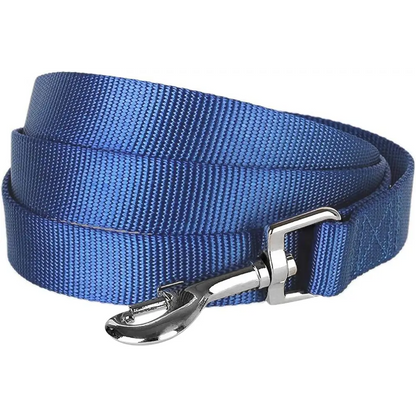 Essentials Durable Classic Dog Leash | Basic Nylon Dog Leash | 5Ft. X 3/4" Medium Dog Leash | Royal Blue Dog Leash | Standard Dog Leashes & Lightweight Dog Leash for Training