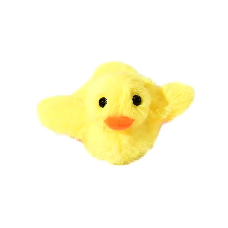 Flapping Duck Cat Toys Interactive Electric Bird Toys Washable Cat Plush Toys with Vibration Sensor Cats Game Toys Kitten