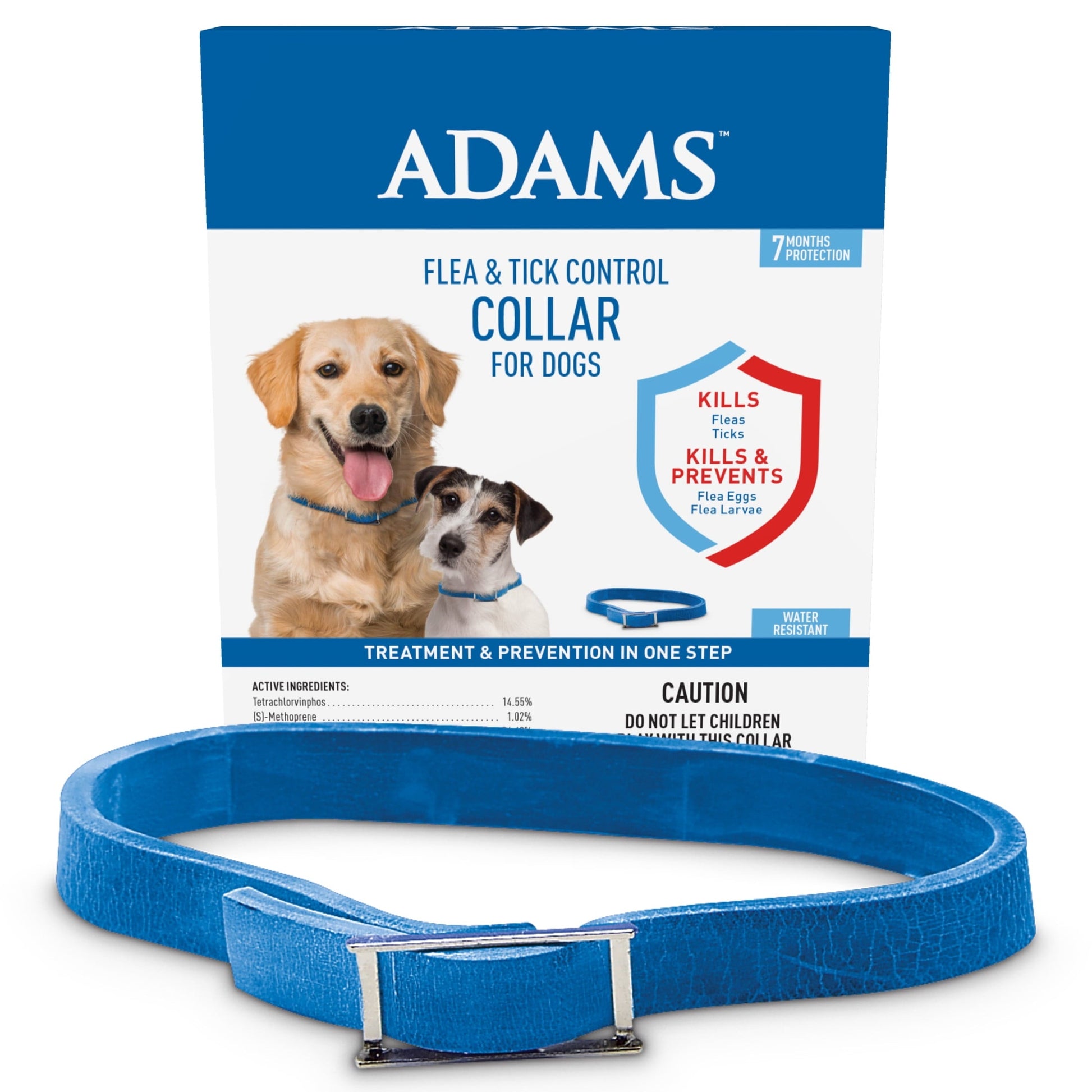 Flea and Tick Control Collar for Dogs and Puppies, 1 Pack