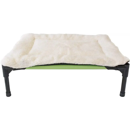 Fleece Dog Bed Topper for Dog Cot Beds (Large)