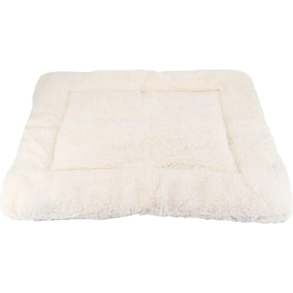 Fleece Dog Bed Topper for Dog Cot Beds (Large)