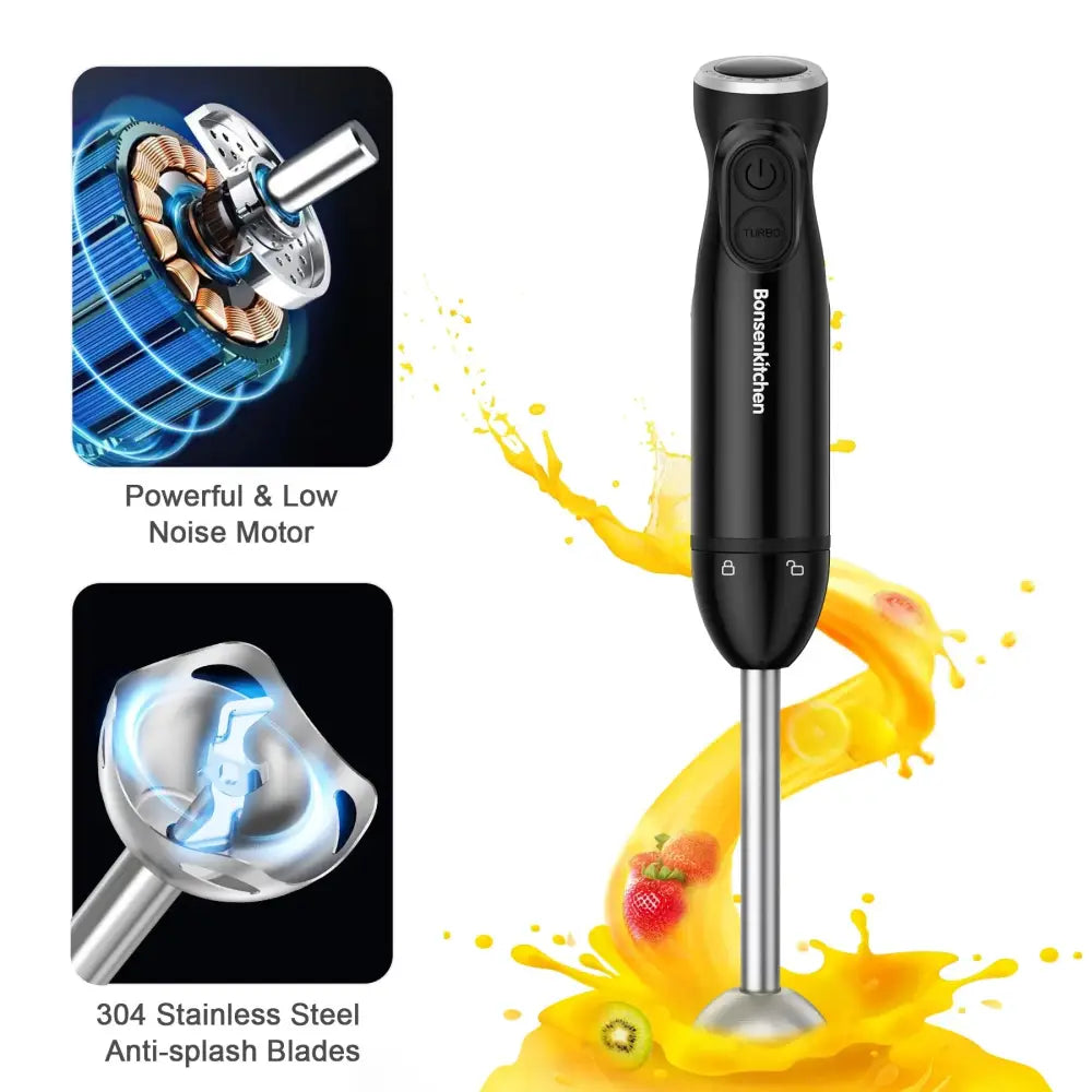 Immersion Blender,  12 Speed Hand Blender