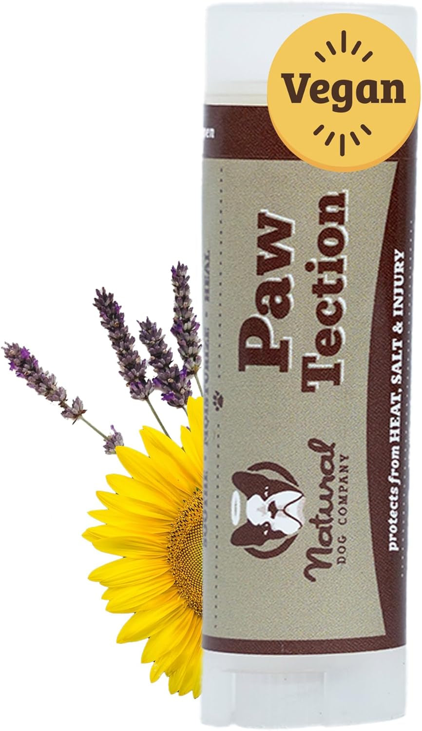 Pawtection Balm for Dogs (0.15Oz Stick) All-Natural, Lick-Safe Dog Paw Protector, Moisturizing Dog Paw Balm for Dry, Cracked Pad, Protects Paw from Winter Ice, Salt & Rough Terrain