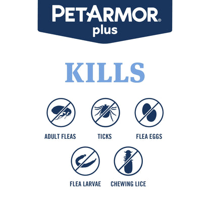 plus Flea & Tick Prevention for Small Dogs 5-22 Lbs, 1 Month Supply