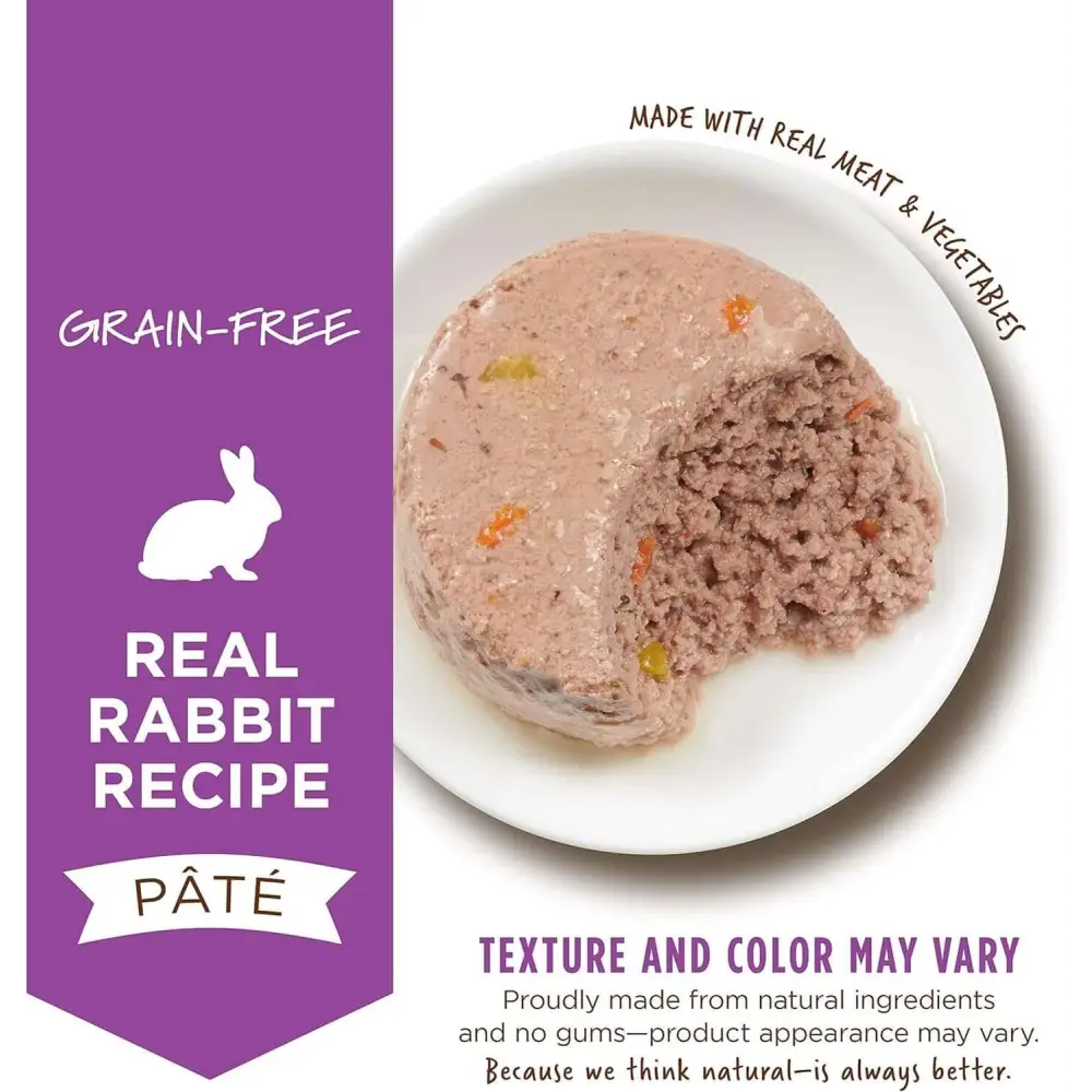 real rabbit recipe natural wet canned cat food