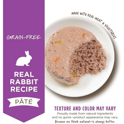 real rabbit recipe natural wet canned cat food