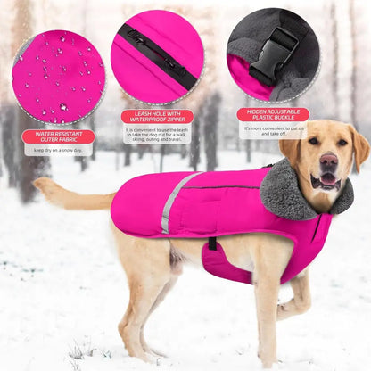 waterproof dog winter coat